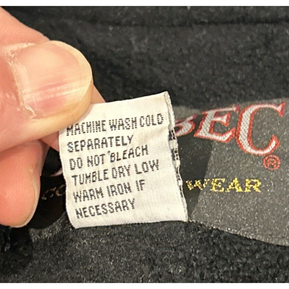 Y2k NFL 49ers Jacket Mens Medium San Francisco Windbreaker Bomber Fleece Line - Picture 7 of 15